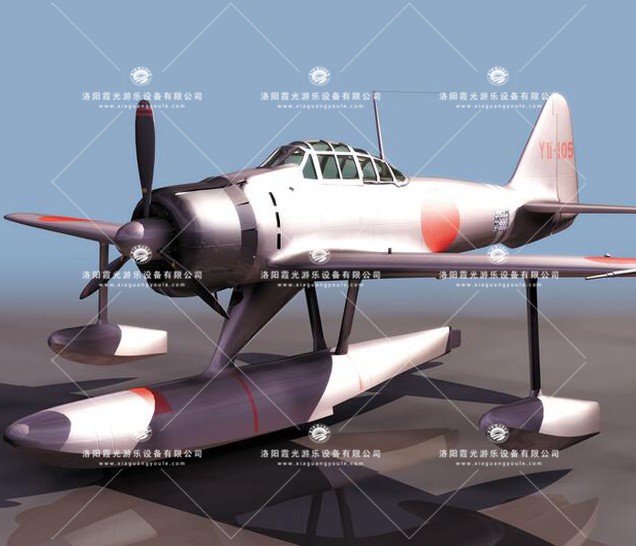 太湖3D模型飞机_